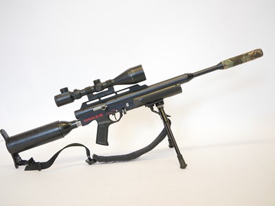 Lot 88 - Logan S-16 .22 air rifle serial number 10181,...