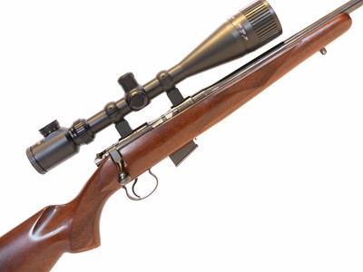 Lot CZ 452-2E ZKM .17HMR bolt action rifle and...