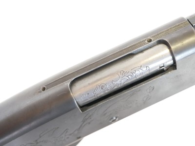 Lot 408 - Savage Stevens Model 79 12 bore pump acton...