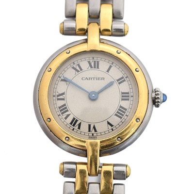 Lot 143 - A Cartier Panthère quartz wristwatch, ref. 166920.