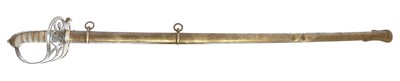 Lot 117 - 1822 pattern Rifle officers sword, the ricasso...