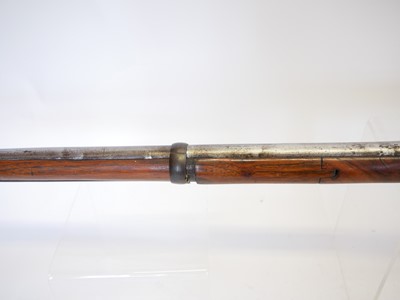 Lot 49 - Indian percussion 20 bore sporting gun, 40inch...