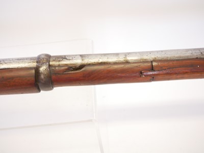 Lot 49 - Indian percussion 20 bore sporting gun, 40inch...