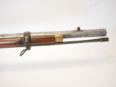 Lot 49 - Indian percussion 20 bore sporting gun, 40inch...