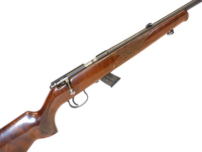 Lot Anschutz Model 1415/16 .22lr bolt action rifle,...