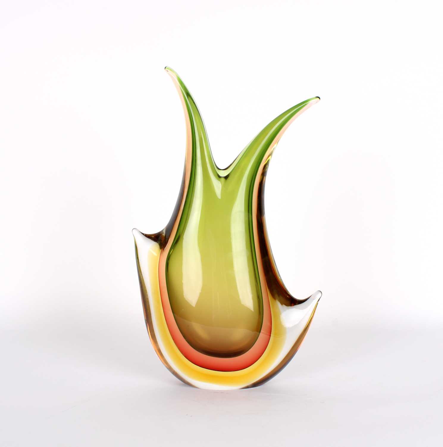 Lot Attributed to Flavio Poli (Designer) for Seguso Murano