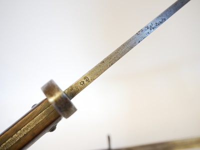 Lot 148 - Three bayonets, to include an 1886 Lebel...