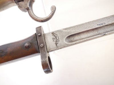 Lot 148 - Three bayonets, to include an 1886 Lebel...