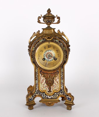 Lot 109 - A Late 19th Century French Ormolu Mantel Clock
