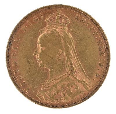 Lot 47 - Queen Victoria, Sovereign, 1891