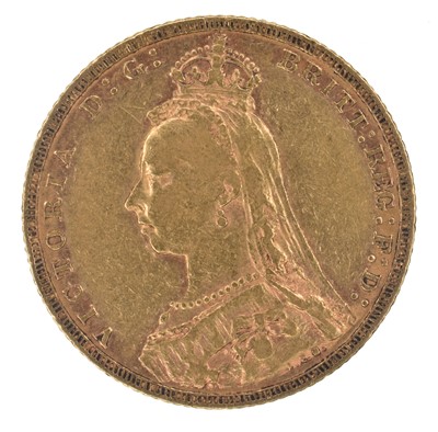 Lot 48 - Queen Victoria, Sovereign, 1892, Melbourne Mint