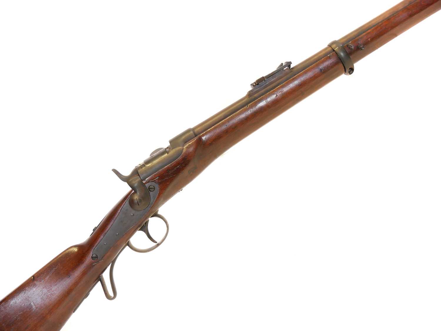 Lot 32 - Werndl model 1867/77 11x58mm rifle, 33inch...