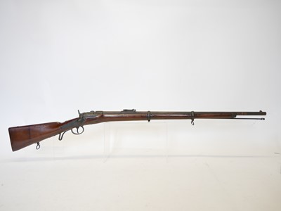 Lot 32 - Werndl model 1867/77 11x58mm rifle, 33inch...