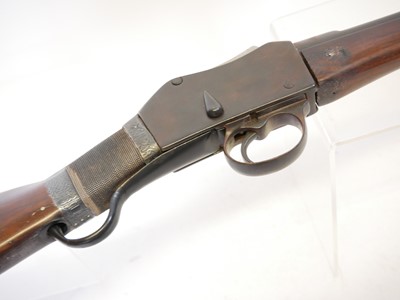 Lot 34 - Indian made .577/450 Martini Henry rifle,...