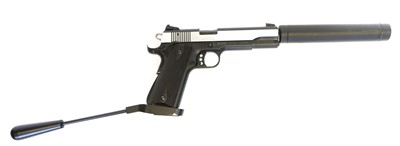 Lot 251 - GSG 1911 .22 long barrel pistol, serial number...