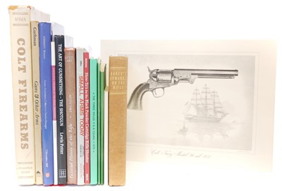 Lot 174 - Collection of gun books, including Colt...
