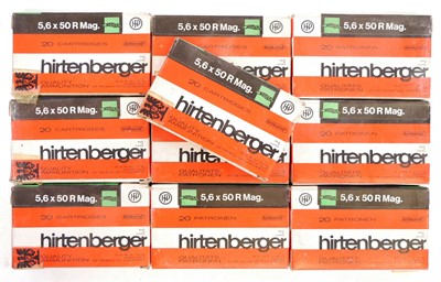 Lot 568 - Nosler 5.6x50 R Magnum ammunition, 200 rounds...