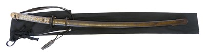 Lot 102 - Japanese Type 95 NCO Katana, second variation,...