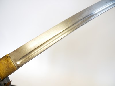 Lot 102 - Japanese Type 95 NCO Katana, second variation,...