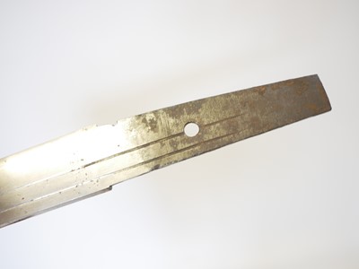 Lot 104 - Japanese Wakizashi, 29cm cutting edge, late...