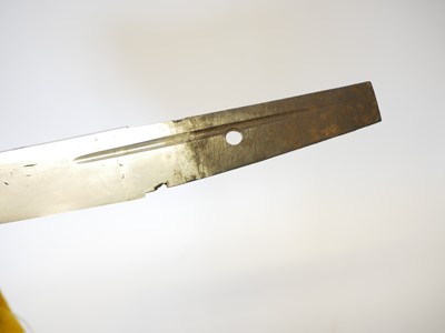 Lot 104 - Japanese Wakizashi, 29cm cutting edge, late...