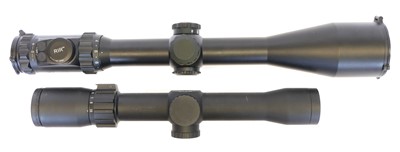 Lot 658 - Sightron STAC 2-10 x 32mm scope and a Mamba...