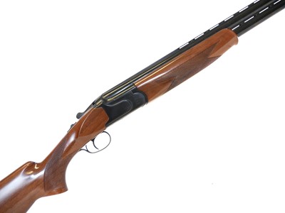Lot 398 - Huglu 12 bore over and under shotgun, serial...