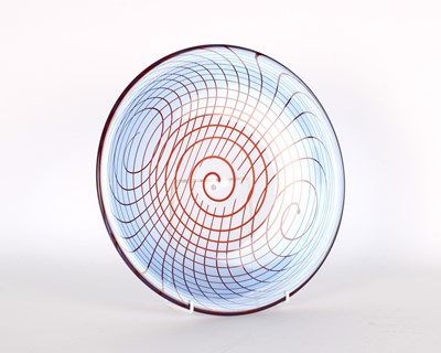 Lot Studio Glass Shallow Bowl