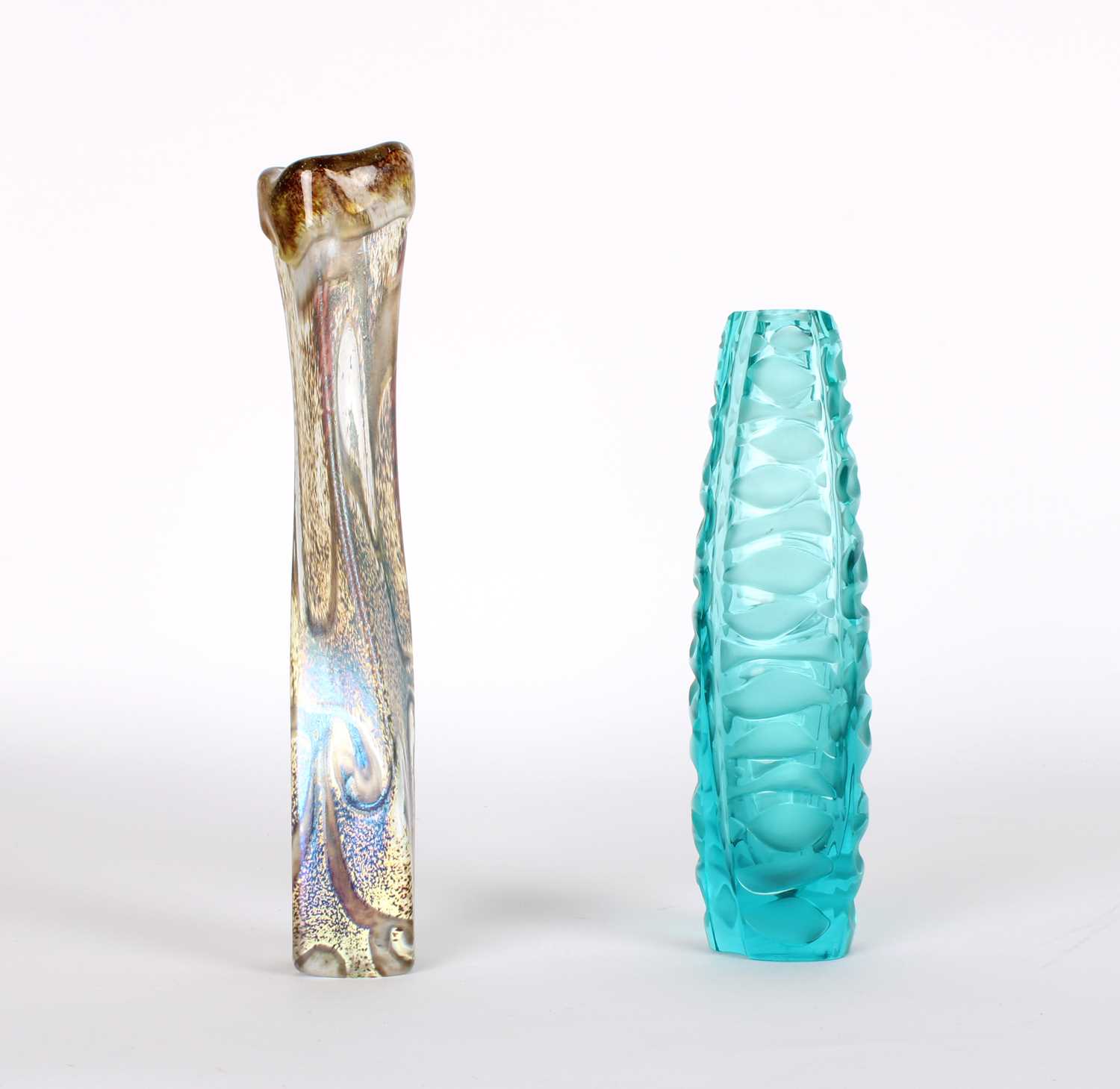 Lot Two Studio Glass Vases