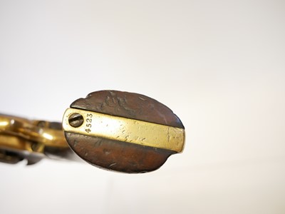Lot 15 - Manhattan .36 percussion revolver, serial...