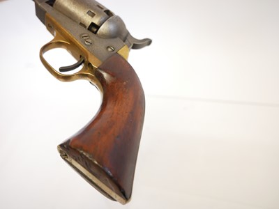 Lot 15 - Manhattan .36 percussion revolver, serial...