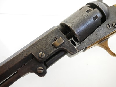 Lot 15 - Manhattan .36 percussion revolver, serial...