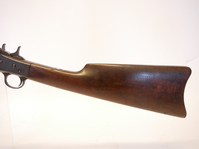 Lot 41 - Remington No4 .32 rimfire rolling block rifle,...