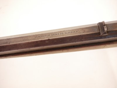 Lot 41 - Remington No4 .32 rimfire rolling block rifle,...