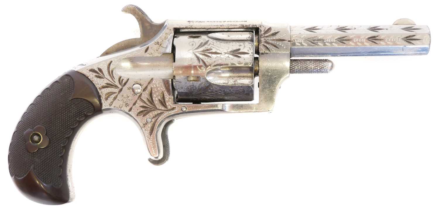 Lot 20 - Hopkins and Allen No.3 .32 rimfire revolver,...