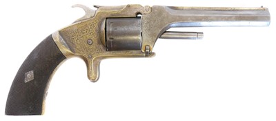 Lot 21 - Unusual Smith and Wesson type .32 rimfire...
