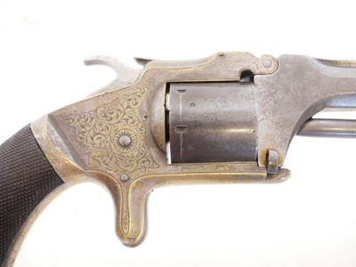 Lot 21 - Unusual Smith and Wesson type .32 rimfire...