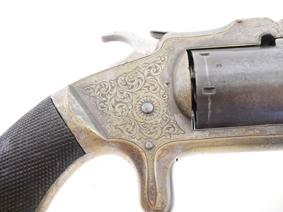 Lot 21 - Unusual Smith and Wesson type .32 rimfire...