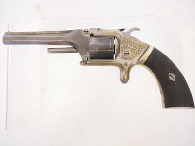 Lot 21 - Unusual Smith and Wesson type .32 rimfire...
