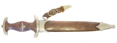 Lot 145 - German Third Reich SA dagger and scabbard, the...