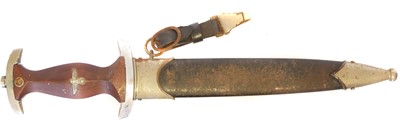 Lot 138 - German Third Reich SA dagger and scabbard, the...