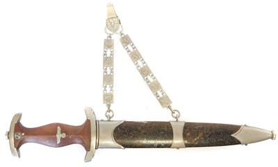 Lot 139 - German Third Reich SA dagger and scabbard, the...