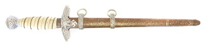 Lot 142 - German Third Reich Luftwaffe Dagger, second...