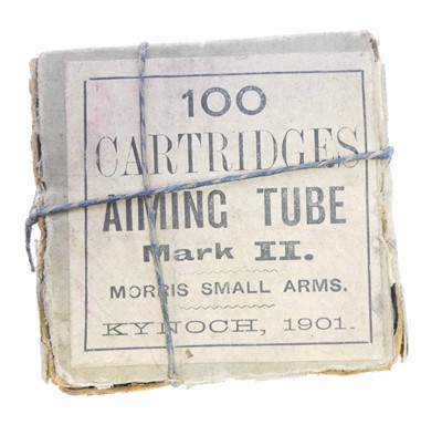 Lot 547 - .297/230 Morris Aiming Tube cartridges by...