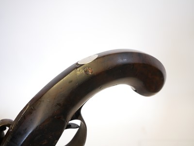 Lot 1 - Flintlock 22 bore pistol by Archer of London,...