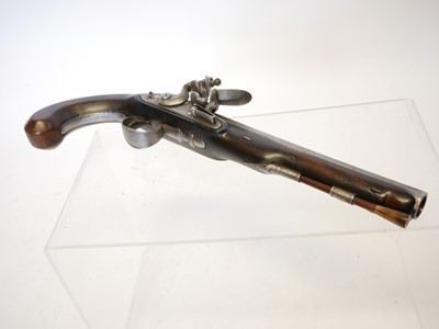 Lot 1 - Flintlock 22 bore pistol by Archer of London,...