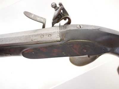 Lot 1 - Flintlock 22 bore pistol by Archer of London,...