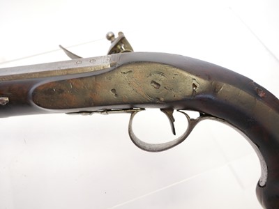 Lot 1 - Flintlock 22 bore pistol by Archer of London,...