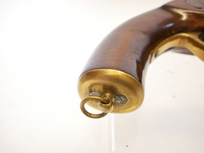 Lot 9 - Percussion .650 pistol, made from a percussion...