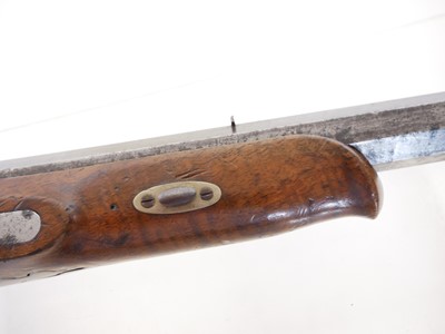 Lot 4 - 70 bore target pistol by M. Ruckert of Passau,...